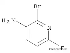 Molecular Structure of 1068976-51-1 (2-BroMo-6-fluoro-3-pyridinaMine)